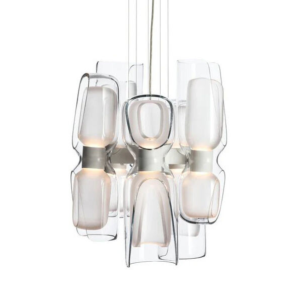 Glamorous and luxurious glass chandeliers for every taste and style