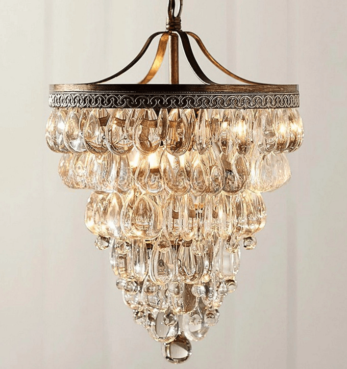 hotel home decor K9 crystal chandelier lighting modern ETL86139 details