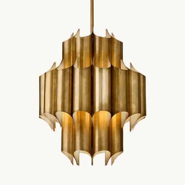 Security Features of A Gold Chandelier