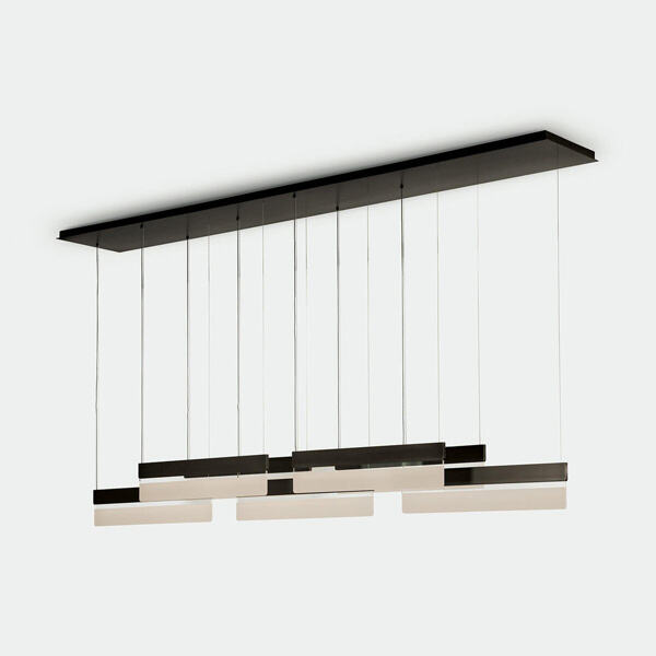 Make a statement with a unique rectangular chandelier design