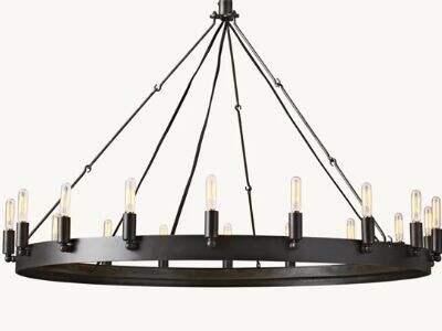 What Role Arm Angles Play in the Light Distribution of a Simple Chandelier