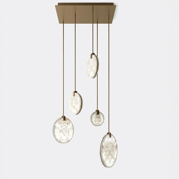 The rectangular chandelier trend