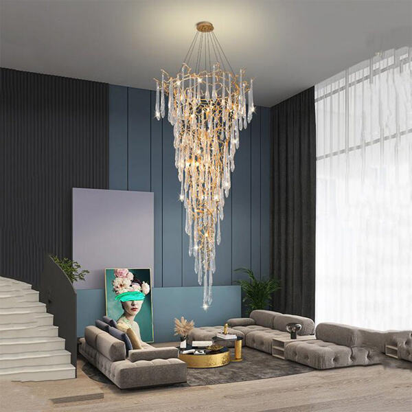 Safety Featuresu00a0 of a Chandelier on Stairs