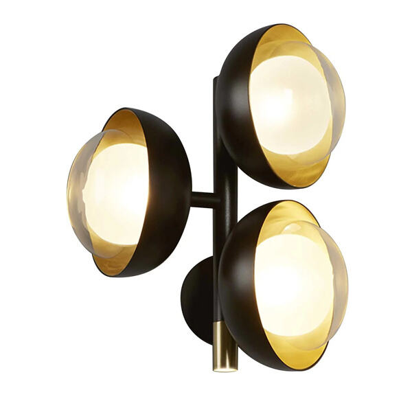 Upgrade your lighting design with sophisticated black wall fixtures.