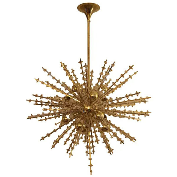 Make a statement with unique bar chandeliers
