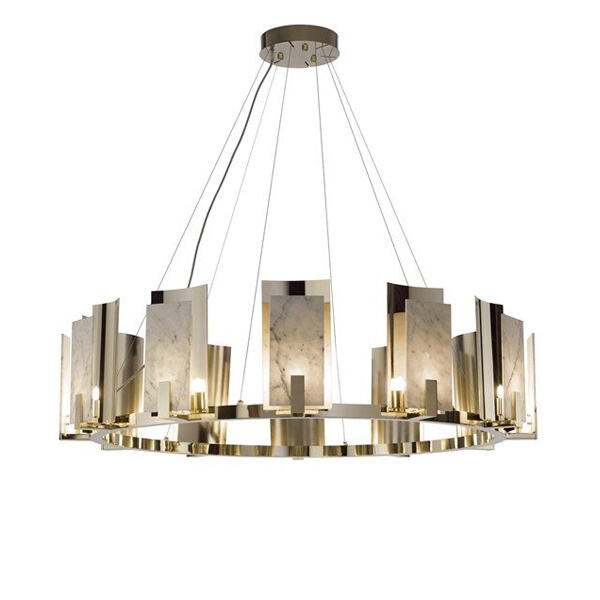 Add Elegance and Style to Your Living Room with a Chic Chandelier