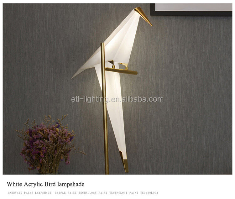 Lampe de Table Led en acrylique fantaisie nordique, lampe de chevet moderne, lampe de bureau, usine