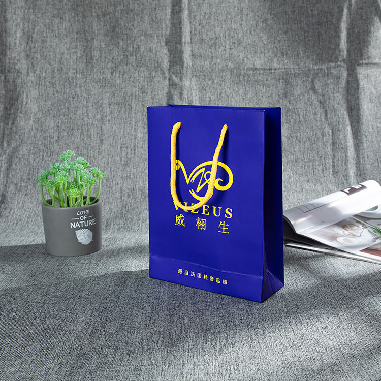 product custom printed color luxury shopping paper bag retail hard packaging wedding jewelry clothing bags with your own logo-1