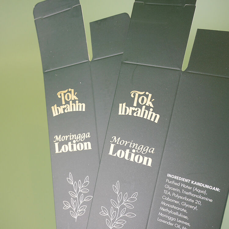 product wholesale custom luxury gold foil small cosmetic product packaging paper box manufacturer luxury fold  box for small business-7