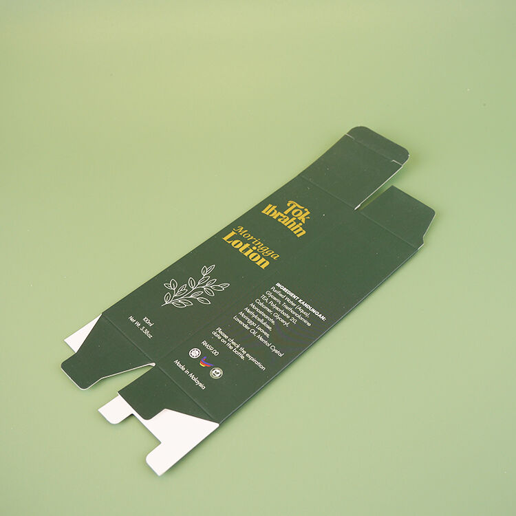 product wholesale custom luxury gold foil small cosmetic product packaging paper box manufacturer luxury fold  box for small business-5