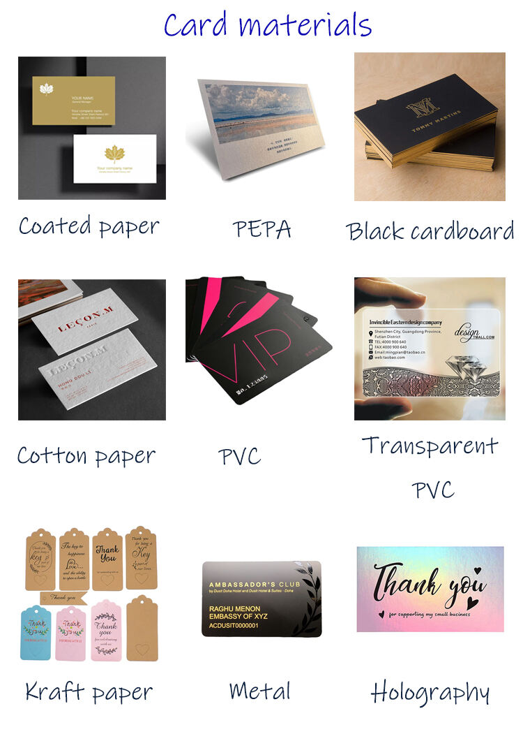 product custom visiting paper card luxury black embossed vip id business card printing with gold foil stamping logo-11