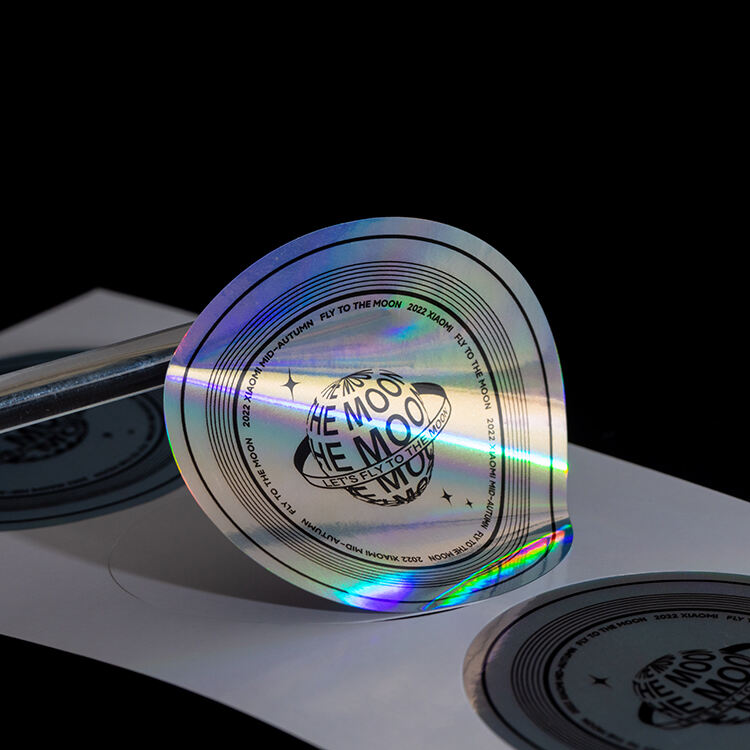 product custom waterproof hologram brand logo sticker sheet printing personalizados self adhsive decorative vinyl label sticker-3