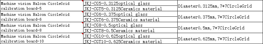 Machine Vision Halcon Circle Grid Calibration Board Opencv Calibration Target Optical Glass ±1um ±1-2um Ceramics Material ±2-3um factory