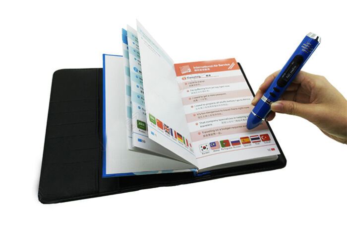 ISO9001 Factory Magic Recording Pen Adult Multi Language Translation Talking Pen OID Special Touch Reading Pen