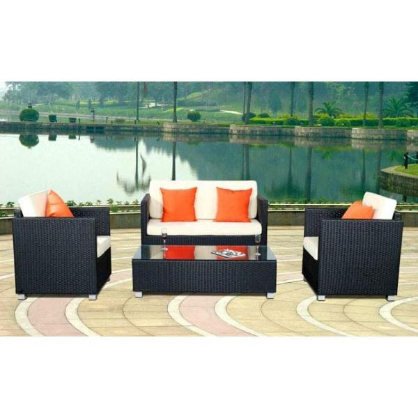 Elevate your outdoor space with the elegance of wicker chairs.