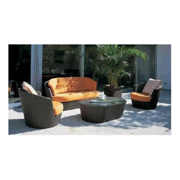 Host Guests on a Wicker Patio Couch