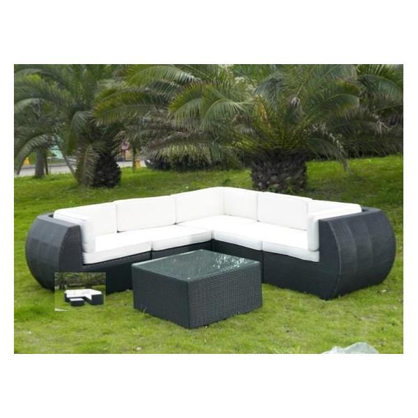 Upgrade Your Backyard with a Trendy Corner Garden Sofa Design