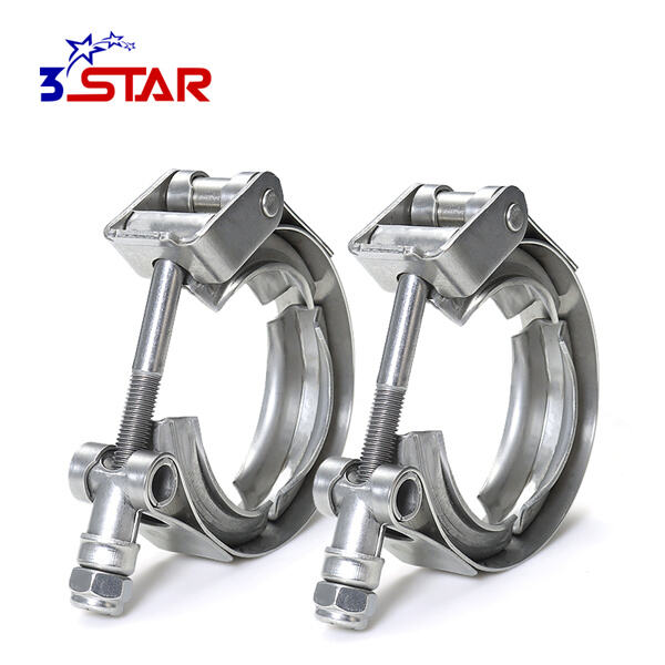 The perfect solution for quick and easy exhaust repairs - 2.5 in V band clamp