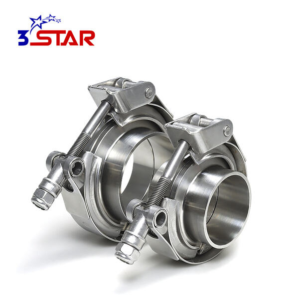 Upgrade your vehicle's exhaust system with a 2.5 in V band clamp