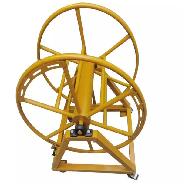 Σχεδιασμένο για να συγκρατεί με ασφάλεια μεγάλους καρουλιούς καλωδίων