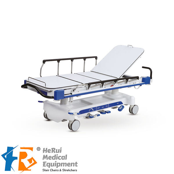 Affordable wholesale prices for bulk orders of patient shifting trolleys