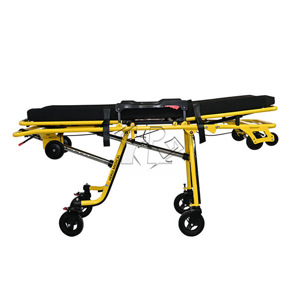 Superior load capacity and stability to meet the demands of heavy-duty use in hospitals or EMS settings