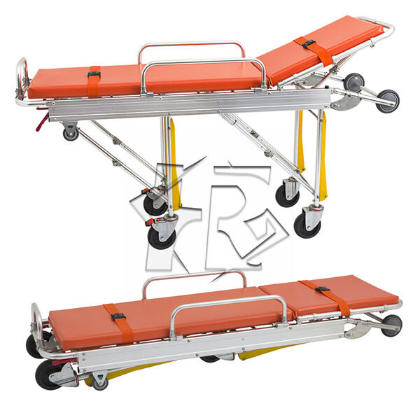 Foldable design for convenient storage and space-saving in ambulances or medical facilities
