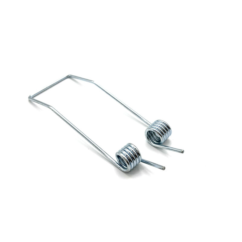 CE ISO Factory Stainless Steel Small Double Torsion Springs for Desk Lamp Clip Spring supplier