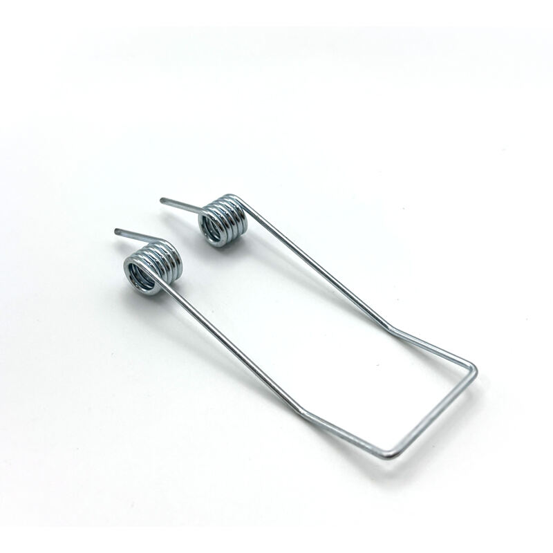 CE ISO Factory Stainless Steel Small Double Torsion Springs for Desk Lamp Clip Spring supplier