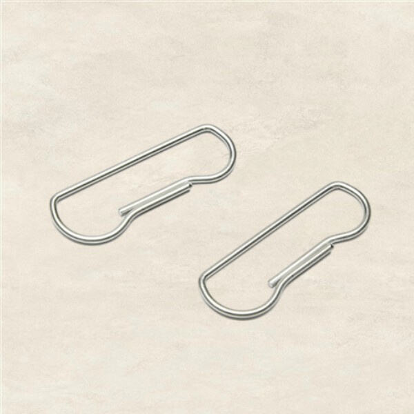 Durable and reliable spring button clips for everyday use