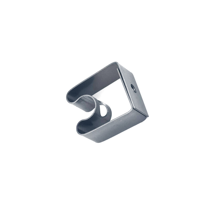 Hongsheng Precision Black Powder Coated Galvanized Stamping Bracket Parts factory