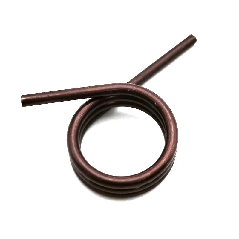 Customized 0.01 12mm Antique Brass Double Constant Force Spiral Torsion Springs supplier