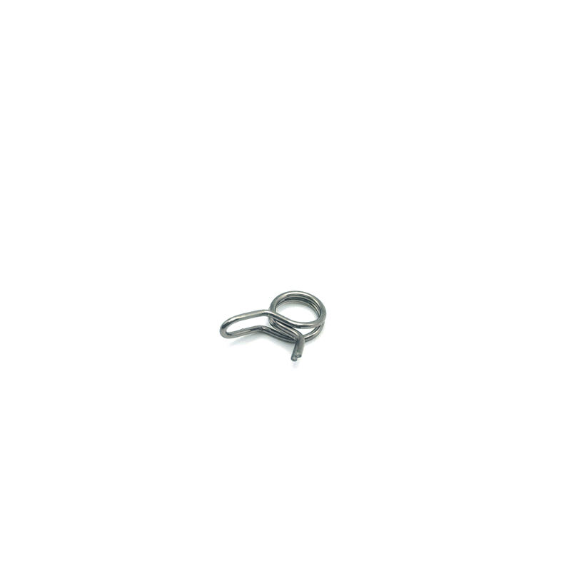 Hongsheng Stainless Steel Forming Coil Single Wire Torsion Spring Type Ring Hose Clamp for Fuel Line details