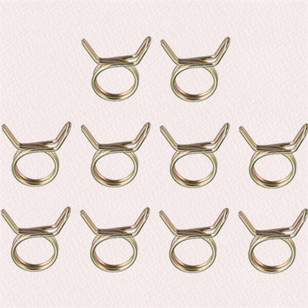 Ensure safety and efficiency with high-quality spring clamps for your fuel hose