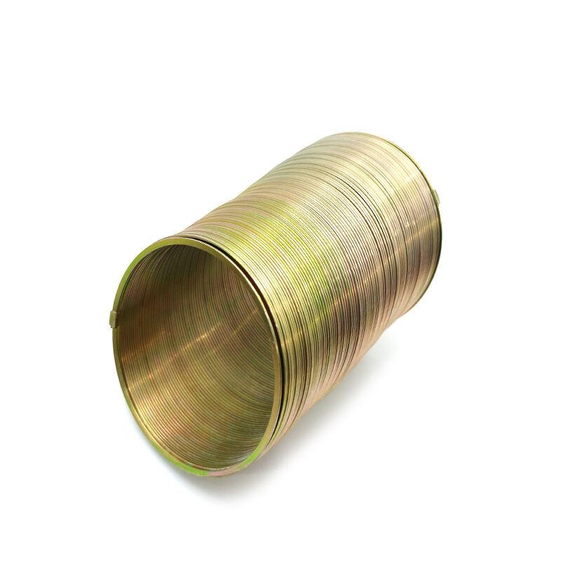 Customization Stainless Steel Magic Spring Slinkys Rainbow Coil Spring details