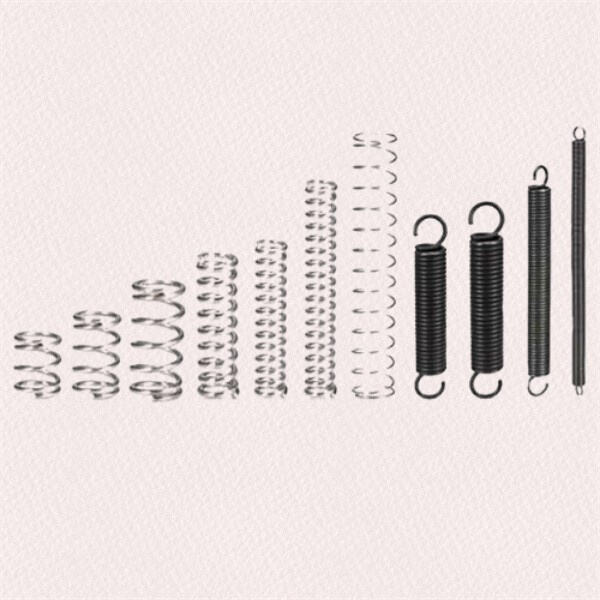 Customizable light duty compression springs to meet specific requirements