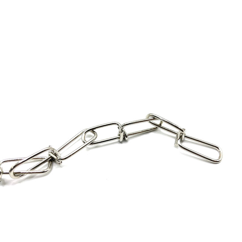 Hongsheng Metal Twist Link Chains 1.5mm/2.0mm/2.5mm/3.0mm/3.5mm/4.0mm/5.0mm  Chain Link factory