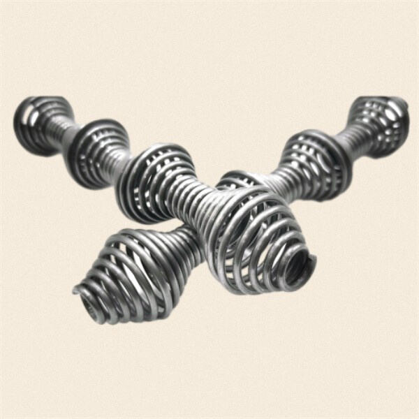 Superior performance conical compression springs for heavy-duty equipmen
