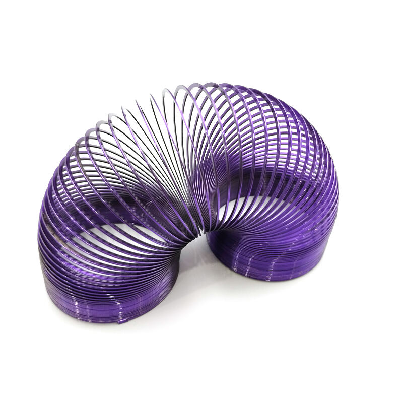Customization Stainless Steel Magic Spring Slinkys Rainbow Coil Spring manufacture