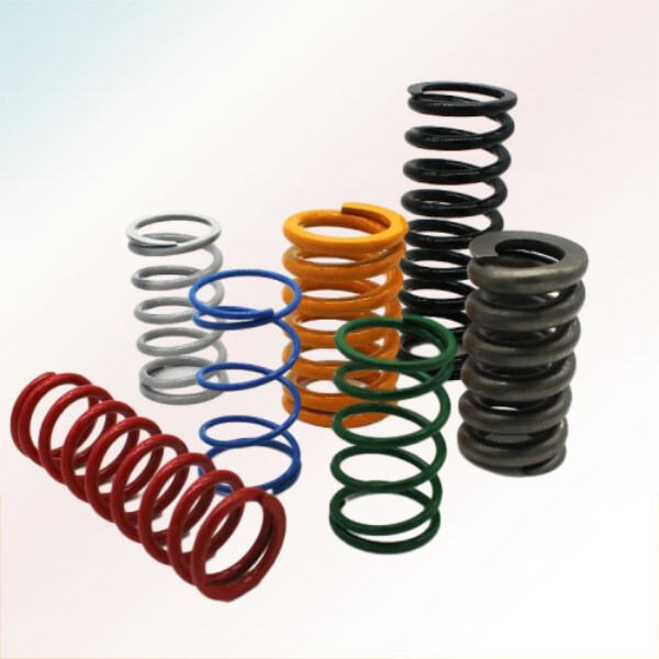 Wide range of compression spring sizes and materials available