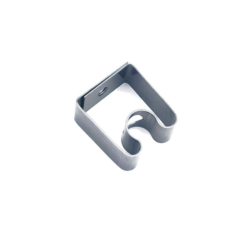 Hongsheng Precision Black Powder Coated Galvanized Stamping Bracket Parts manufacture