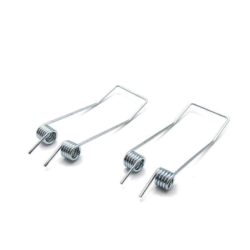 CE ISO Factory Stainless Steel Small Double Torsion Springs for Desk Lamp Clip Spring supplier