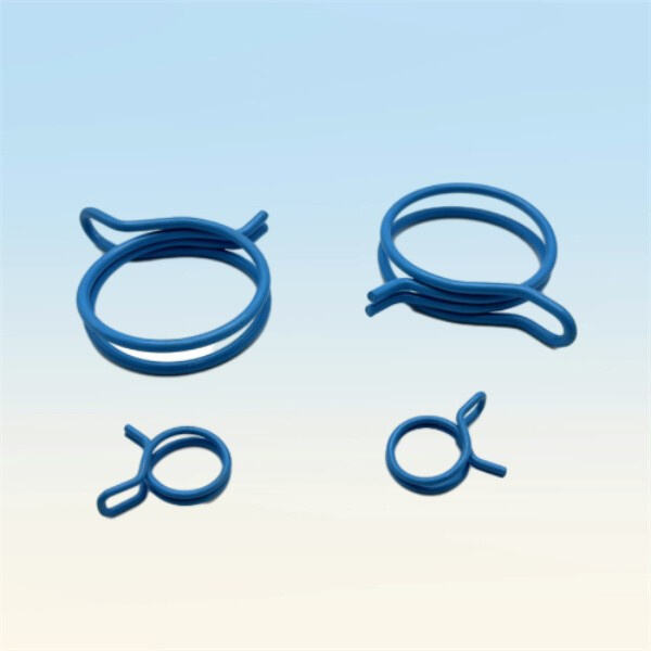 Versatile spring hose clamps for various applications