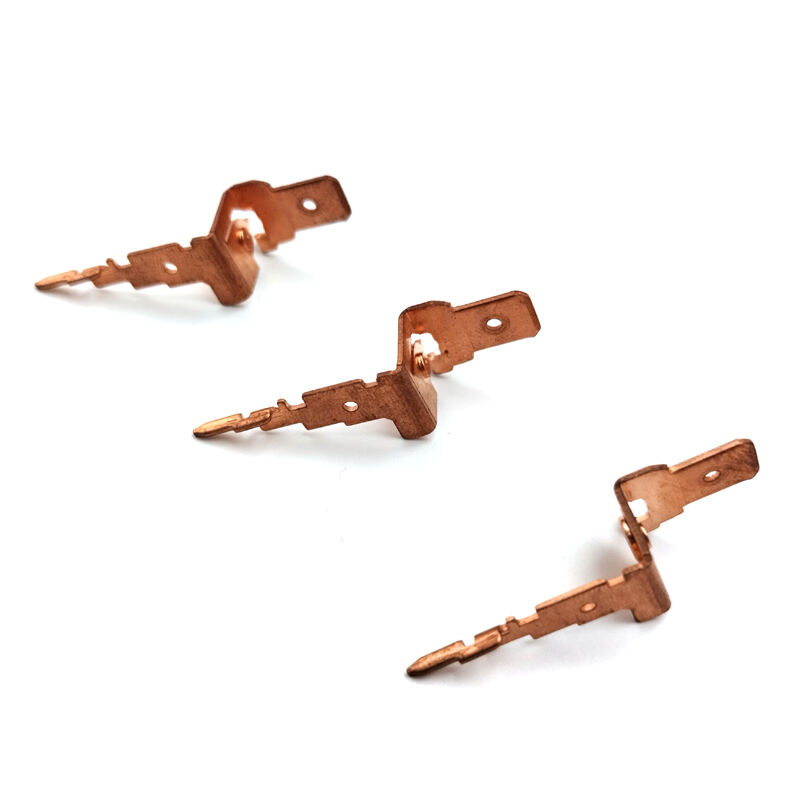 Factory Discount Metal Parts Shrapnel Copper Stamping Part factory