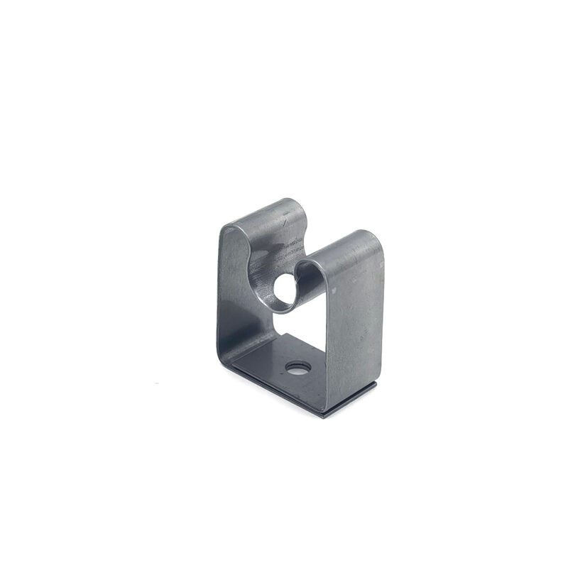 Hongsheng Precision Black Powder Coated Galvanized Stamping Bracket Parts supplier