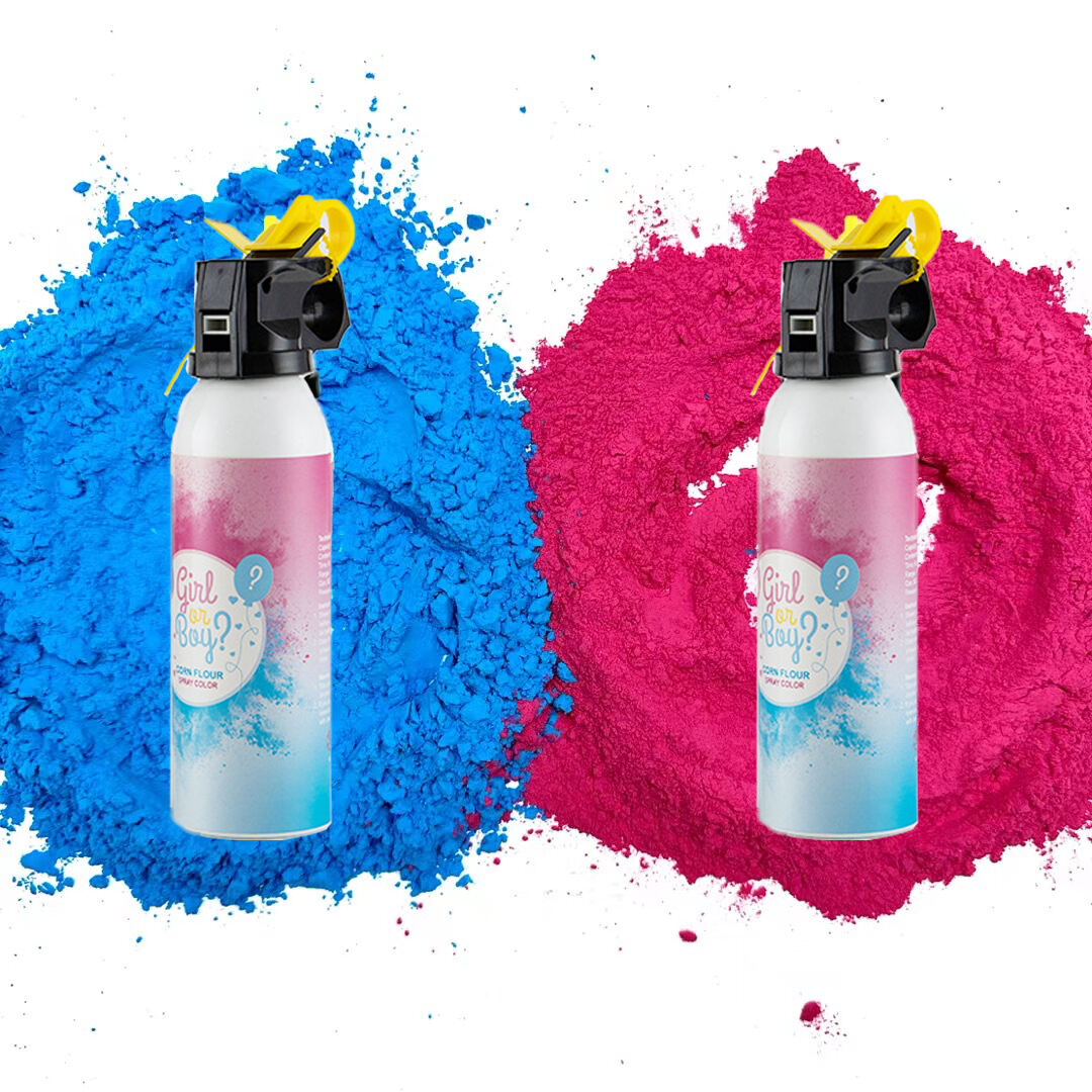 product gender reveal supplies smoke cannon powder smoke spray gun salute fireworks party poppers-3
