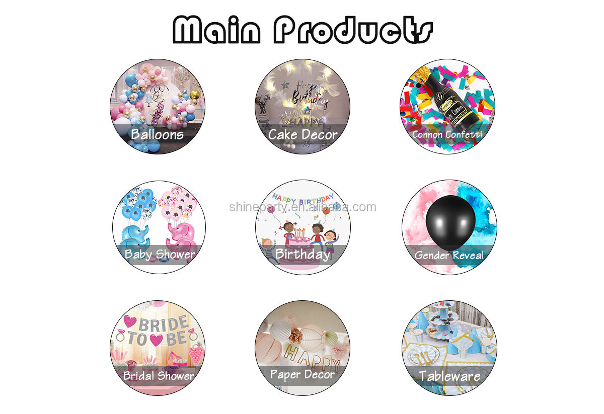 product gender reveal confetti balloon big black balloons with pink and blue heart shape confetti packs for boy or girl-21