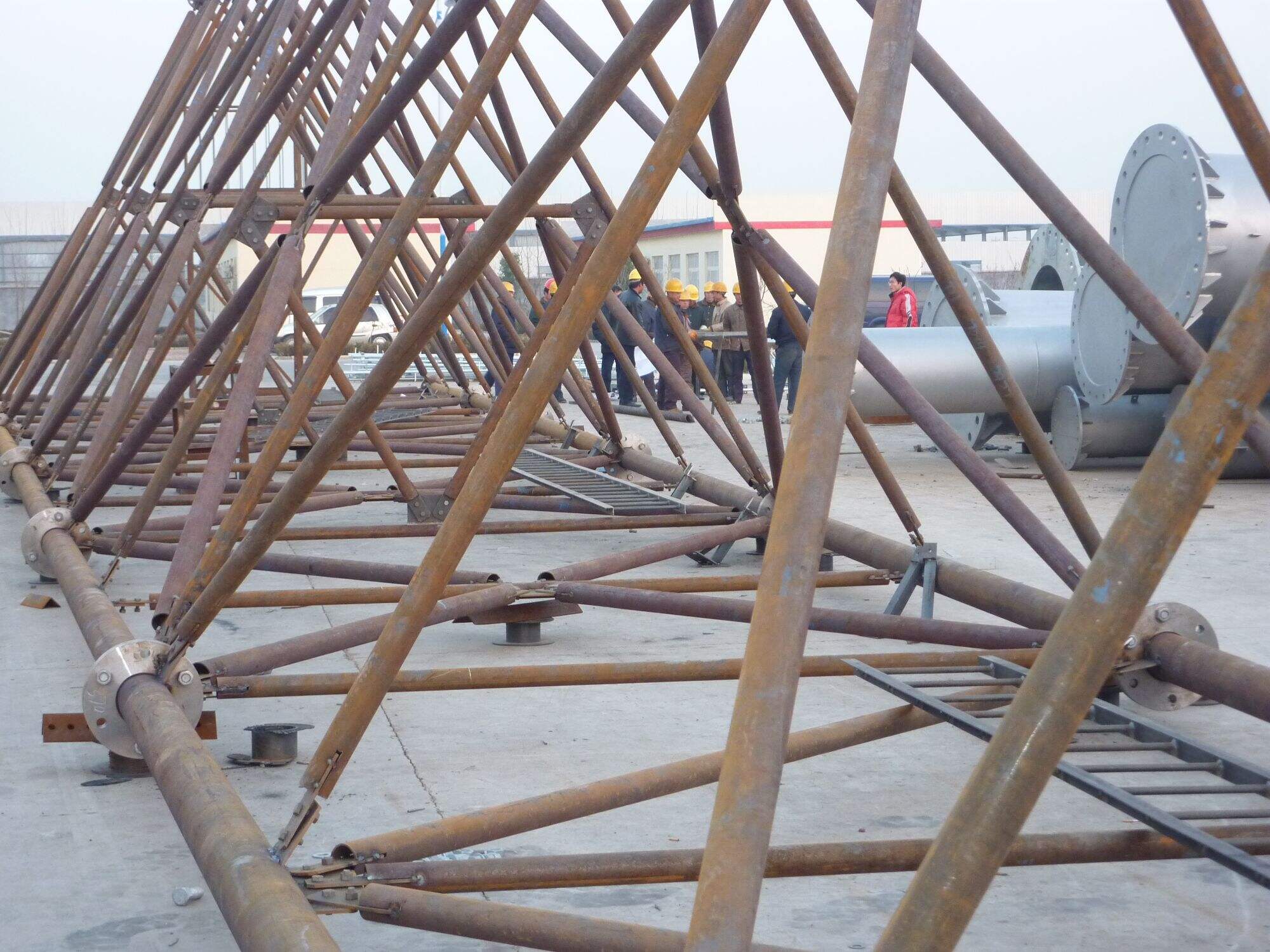 3-legged Tubular Tower in Mauritania