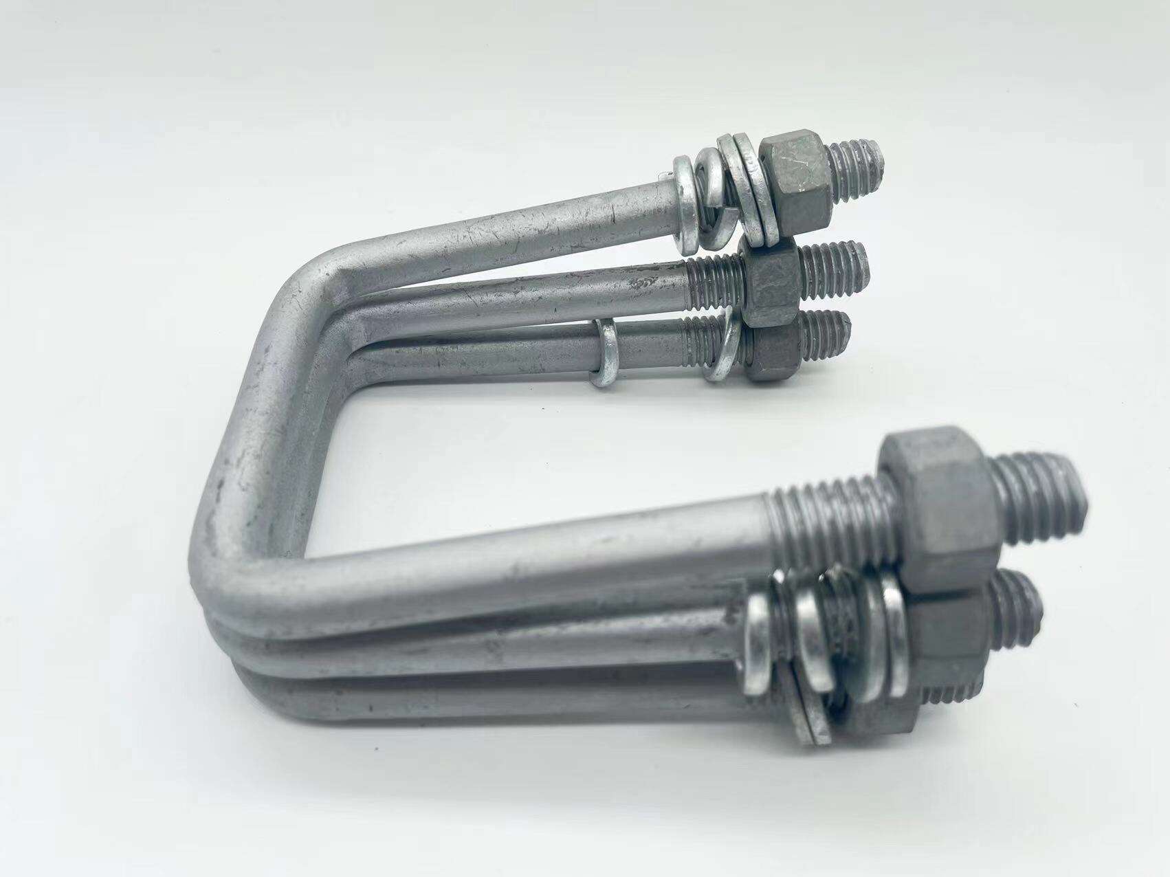 Mea kūʻai aku i ka mea kūʻai aku ʻo Multifunctional Stainless Steel Band Bolt and Nut U-Shaped Fastener