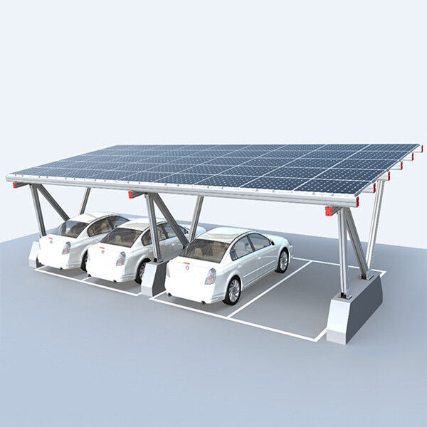 Waterproof Structure Pergola Aluminum Solar Carports System details